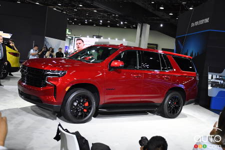 Detroit 2022: Chevrolet Adds RST Performance version to its 2023 Tahoe